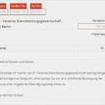 Hvv Abo Kündigen Vorlage Süß Verdi Kündigen Vorlage Download Chip