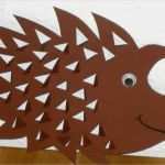 Igel Aus tonpapier Vorlage Cool Herbstdeko Basteln Grundschule Raum Und Möbeldesign