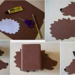 Igel Aus tonpapier Vorlage Erstaunlich Igel Basteln Für Kinder Gofeminin