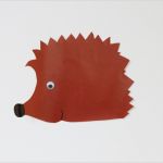 Igel Aus tonpapier Vorlage Genial Igel Basteln Bastelvorlage Igel Kribbelbunt