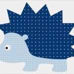 Igel Aus tonpapier Vorlage Gut Wandtatto Marienkäfer Biene Auf Halbmond Eule