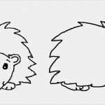 Igel Basteln Vorlage Zum Ausdrucken Genial Ausmalen U Applizieren