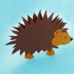 Igel Basteln Vorlage Zum Ausdrucken Schön Vorlage Igel Zum Malen Oder Basteln