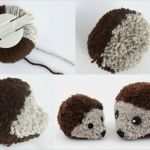 Igel Pompon Vorlage Beste Igel Basteln Mit Kinder Für Niedliche Dekorationen 15