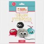 Igel Pompon Vorlage Luxus Wolle Set Kinder Girland Mit Pompons Graine Créative