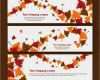 Illustrator Vorlagen Kostenlos Erstaunlich Banner Vorlagen Mit Herbstlaub