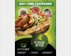 Imbiss Flyer Vorlage Beste Restaurant Flyer Einseitig Restaurant Marketing Erfolg