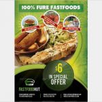 Imbiss Flyer Vorlage Beste Restaurant Flyer Einseitig Restaurant Marketing Erfolg