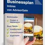 Imbiss Konzept Vorlage Erstaunlich Businessplan Imbiss Von Advisorgate