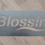 Impressum Blog Vorlage Angenehm Blog Aluschablone Nach Vorlage "blossin"
