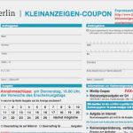 Impressum Kleingewerbe Vorlage Erstaunlich Kleinanzeigen &amp; Partnersuche Tip Berlin