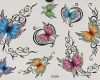 Impressum Kleingewerbe Vorlage Gut Temporary Tattoo Schmetterlinge Bunt Rot