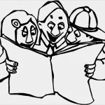 Impressum Vorlage Buch Einzigartig Drei Kinder Lesen Im Buch Ausmalbild &amp; Malvorlage Ics