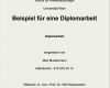 Impressum Vorlage HTML Neu Beispiel Diplomarbeit