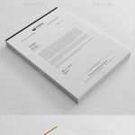 Indesign Briefpapier Vorlage Wunderbar Briefpapier 9 Grafikdesign