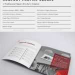 Indesign Flyer Vorlage Elegant Pany Profile Square Brochure Design