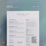 Indesign In Word Vorlage Erstaunlich Einfach Lebenslauf Band 4 Word Und Indesign Vorlage