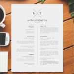 Indesign In Word Vorlage Fabelhaft Modern Resume Template Cover Letter Template for Word