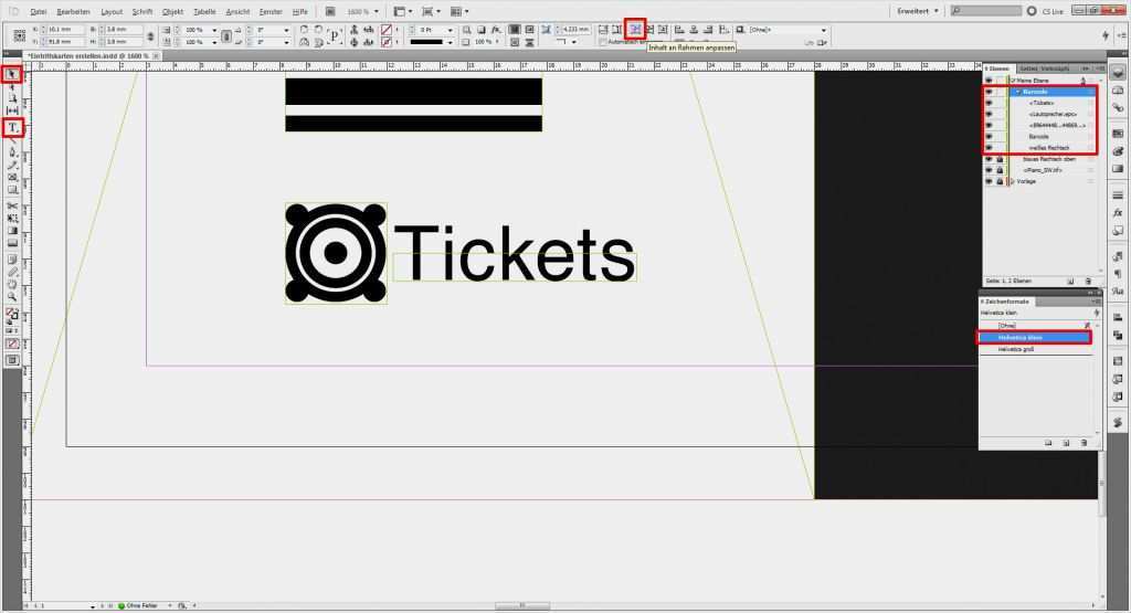 Indesign Präsentation Vorlage Wunderbar Indesign Tutorial Eintrittskarten Erstellen Saxoprint
