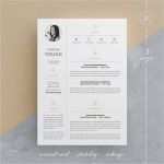 Indesign Vorlage Bewerbung Angenehm Caroline Resume Cv Template Word Shop Indesign
