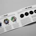 Indesign Vorlage Broschüre A5 Wunderbar Creative Agency A5 Brochure Indesign Brochure Templates