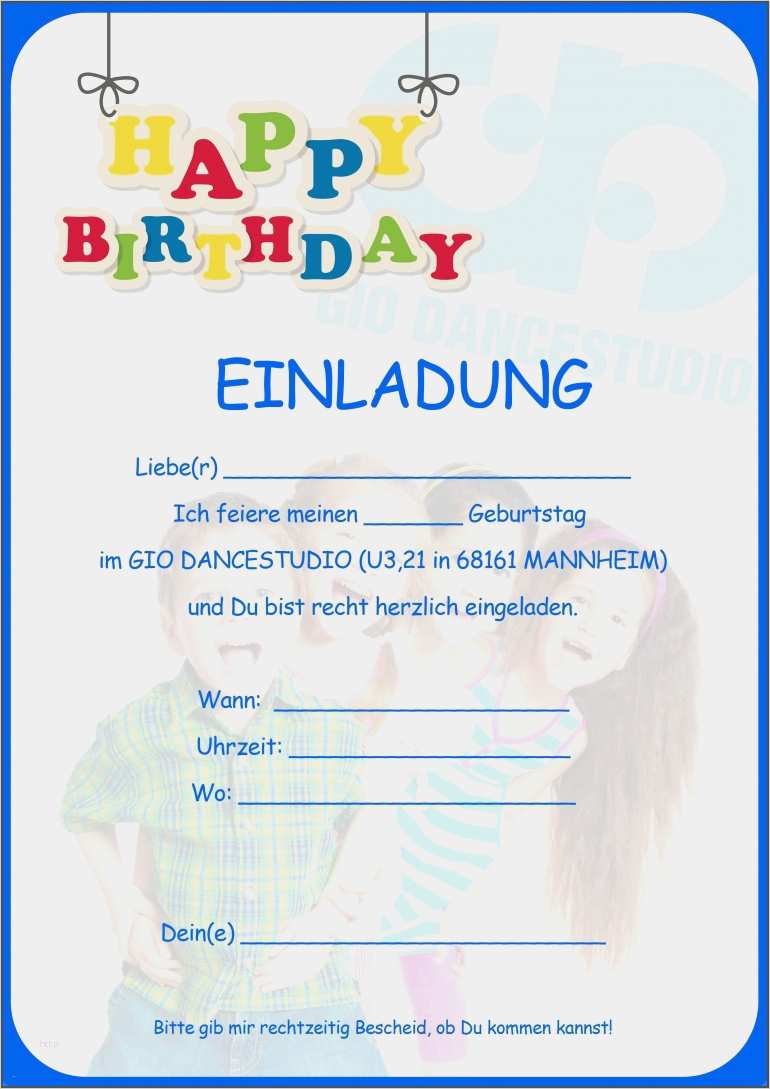 Indesign Vorlage Einladung Geburtstag Hübsch Geburtstagseinladung Vorlagen Zum Ausdrucken Einzigartig