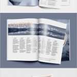 Indesign Vorlagen Buch Genial Magazine Template A4 Indesign