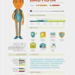 Infografik Lebenslauf Vorlage Fabelhaft Lebenslauf Als Infografik Kreative Beispiele