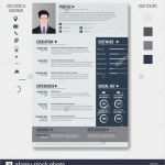 Infografik Lebenslauf Vorlage Großartig Vektor Kreative Minimalistische Lebenslauf Lebenslauf