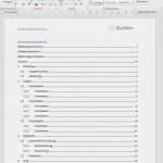 Inhaltsverzeichnis Hausarbeit Vorlage Einzigartig Das Inhaltsverzeichnis Deiner Bachelorarbeit Erstellen