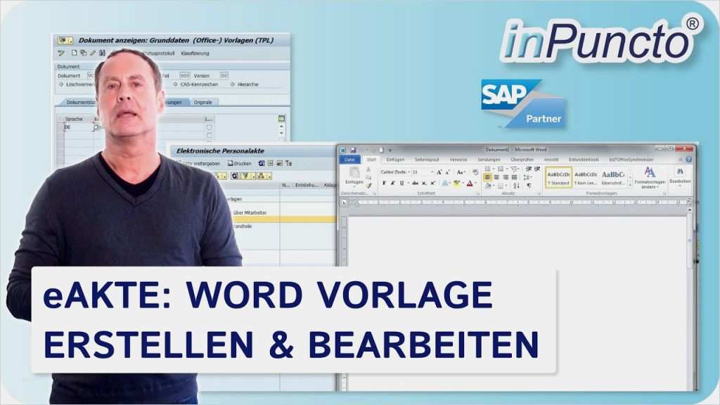 Inhaltsverzeichnis Personalakte Vorlage Wunderbar Word Vorlage Erstellen &amp; Bearbeiten In Der Sap