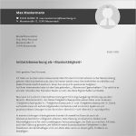 Initiativbewerbung Muster Vorlage Kostenlos Gut Initiativbewerbung Beispiel Bewerbung