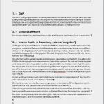 Interne Audits Vorlage Wunderbar Editierbare Word Vorlage