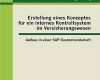 Internes Kontrollsystem Vorlage Angenehm Erstellung Eines Konzeptes Für Ein Internes Kontrollsystem