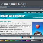 Internetseiten Design Vorlagen Schönste Magix Web Designer Download