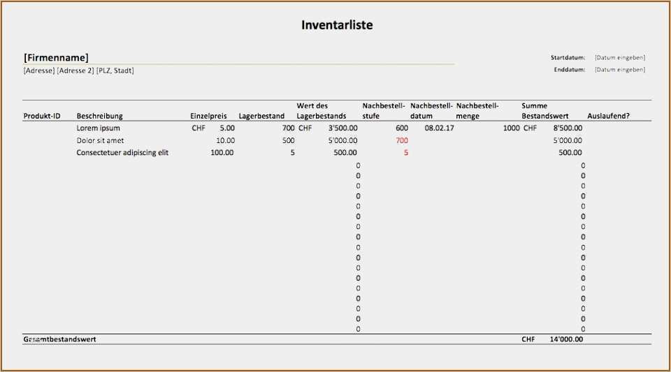 Inventarliste Vorlage Gratis Süß 14 Excel Vorlagen Freeware Vorlagen123 Vorlagen123