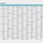 Inventurlisten Excel Vorlagen Erstaunlich Calendrier 2019