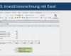 Investitionsrechnung Excel Vorlage Wunderbar Investitionsrechnung Elisabeth Mehrmann
