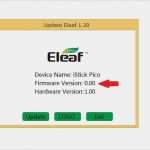 Istick Pico Logo Vorlagen Fabelhaft istick Pico アップデート編 | 電子タバコ総合情報サイト【vapeナビ】初心者から爆煙までの道