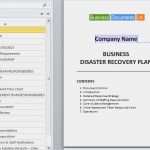 It Disaster Recovery Plan Vorlage Schönste Disaster Recovery Plan Template Essential Preparation