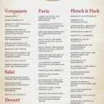 Italienische Speisekarte Vorlage Erstaunlich Ristorante Da Franco Ihr Italiener In Remagen Bonn