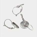 Jac Etiketten Vorlage Elegant 2 Edelstahl Ohrstecker Fassung Für 12 Mm Cabochon