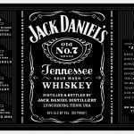 Jack Daniels Etikett Vorlage Genial Jack Daniels Printable Invitation Template Whiskey Bottle