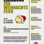 Jahresabschluss Verein Vorlage Inspiration Einladung Zu Jahreshauptversammlung Und Weihnachtsfeier