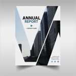 Jahresbericht Vorlage Wunderbar Blaue Kreative Jahresbericht Buchabdeckung Vorlage