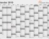 Jahresplaner 2019 Vorlage Erstaunlich Excel Kalender 2019 Kostenlos