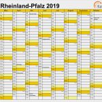 Jahresplaner 2019 Vorlage Luxus Feiertage 2019 Rheinland Pfalz Kalender