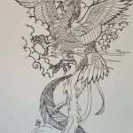 Japanische Drachen Tattoo Vorlagen Cool Phoenix Tattoos Pinterest