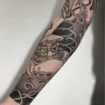 Japanische Tattoos Arm Vorlagen Schön Tattoovorlage Armsleeve Taiwanesischer Stil