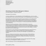 Job Anschreiben Vorlage Inspiration Anschreiben Muster Als Vorlage